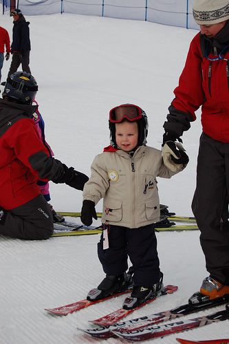 Nate Skiing